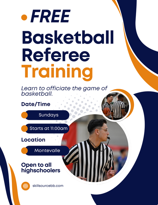 FREE Basketball Referee Training! (August 31st)